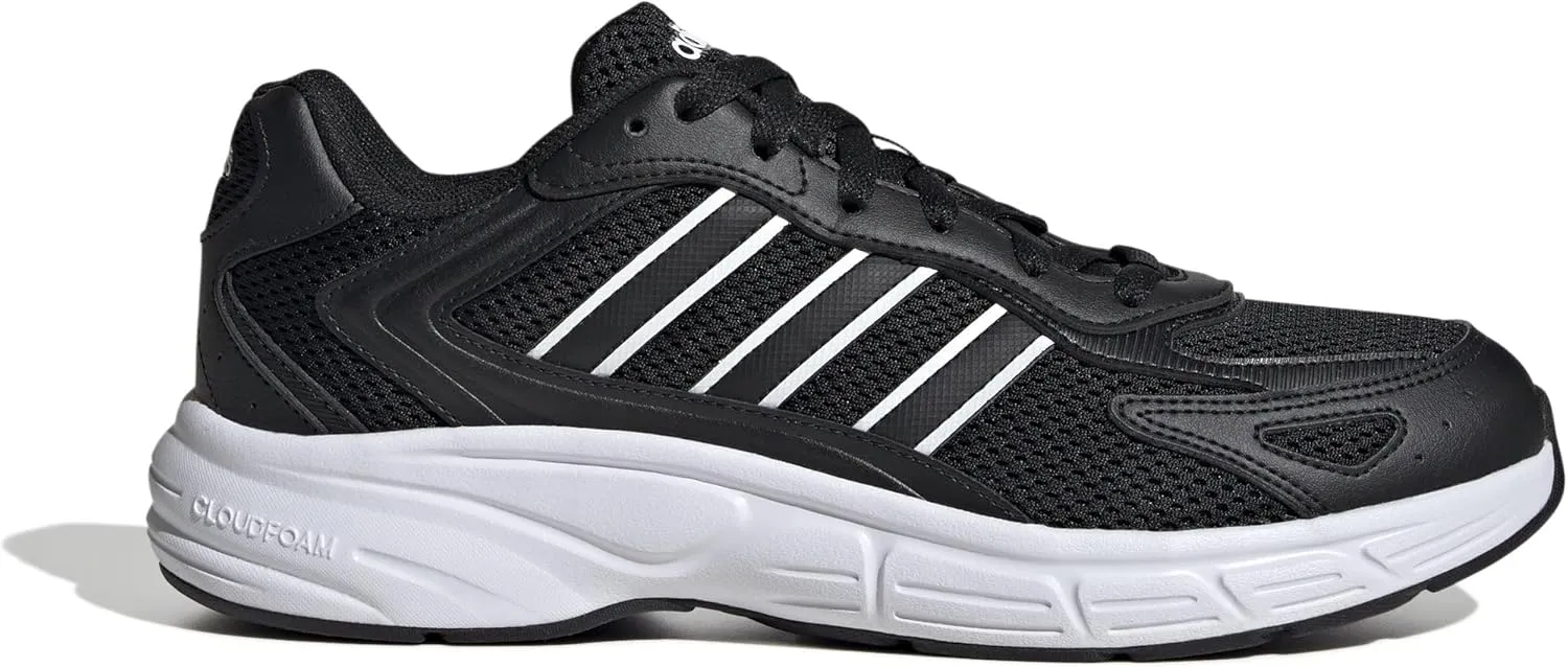 adidas Men's Eclyptix 2000 Sneaker, Black/Black/White, 12