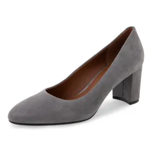 Aerosoles Women's Betsy Pump, Thunder Grey Suede, 11