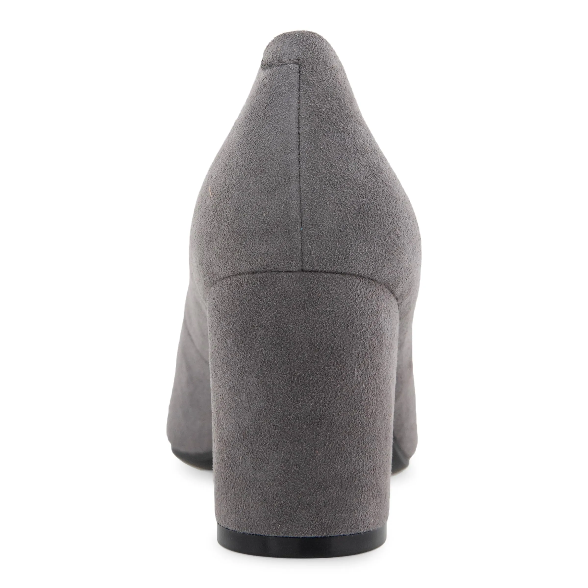 Aerosoles Women's Betsy Pump, Thunder Grey Suede, 11
