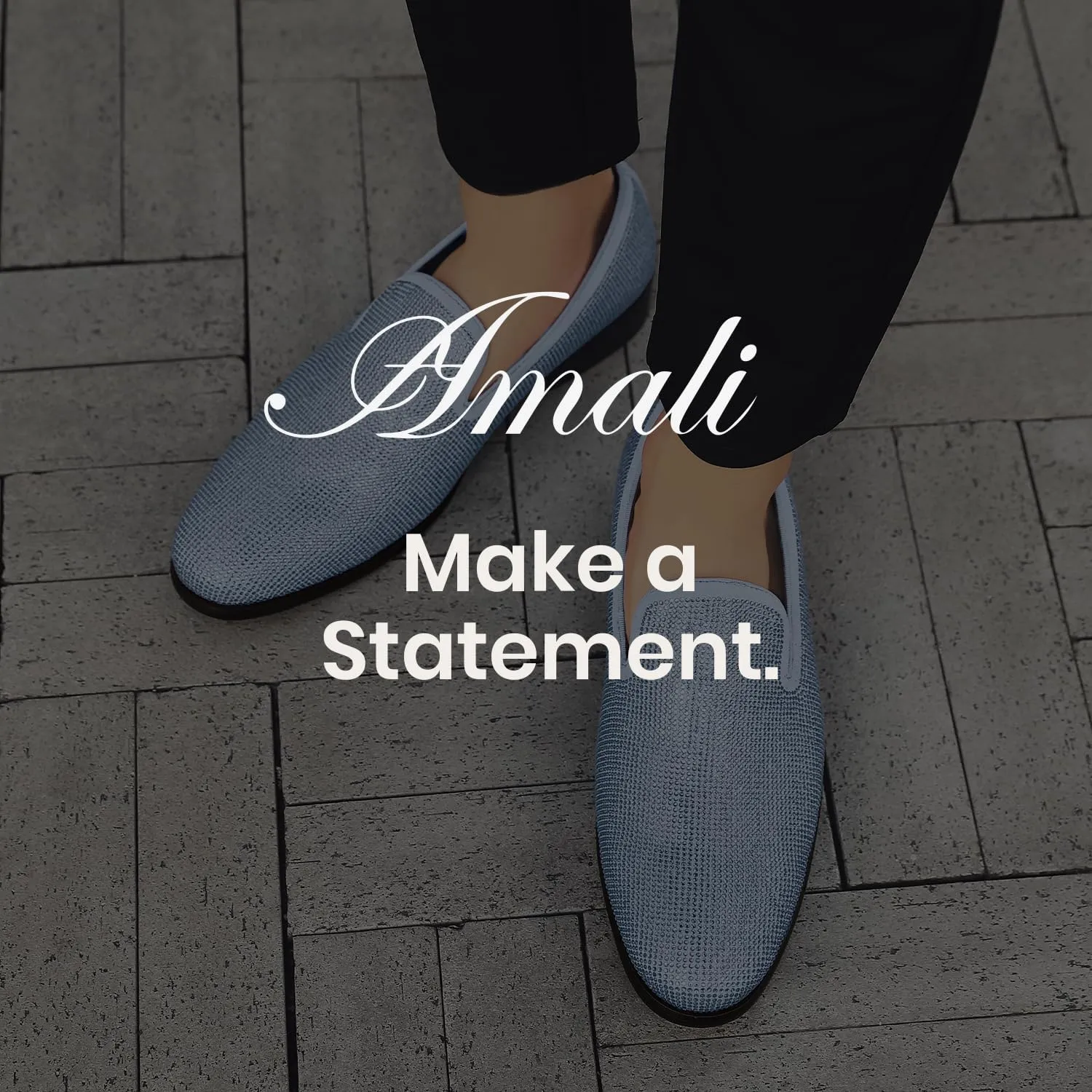 Amali Devy, Men's Dress Loafers, Slip-On Tuxedo Shoes for Men, Velvet Embellished Loafer Slippers
