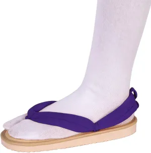 Anime Unisex Cosplay Clog Shoes Kamado Tanjirou Geta Slippers Japanese flip Flops