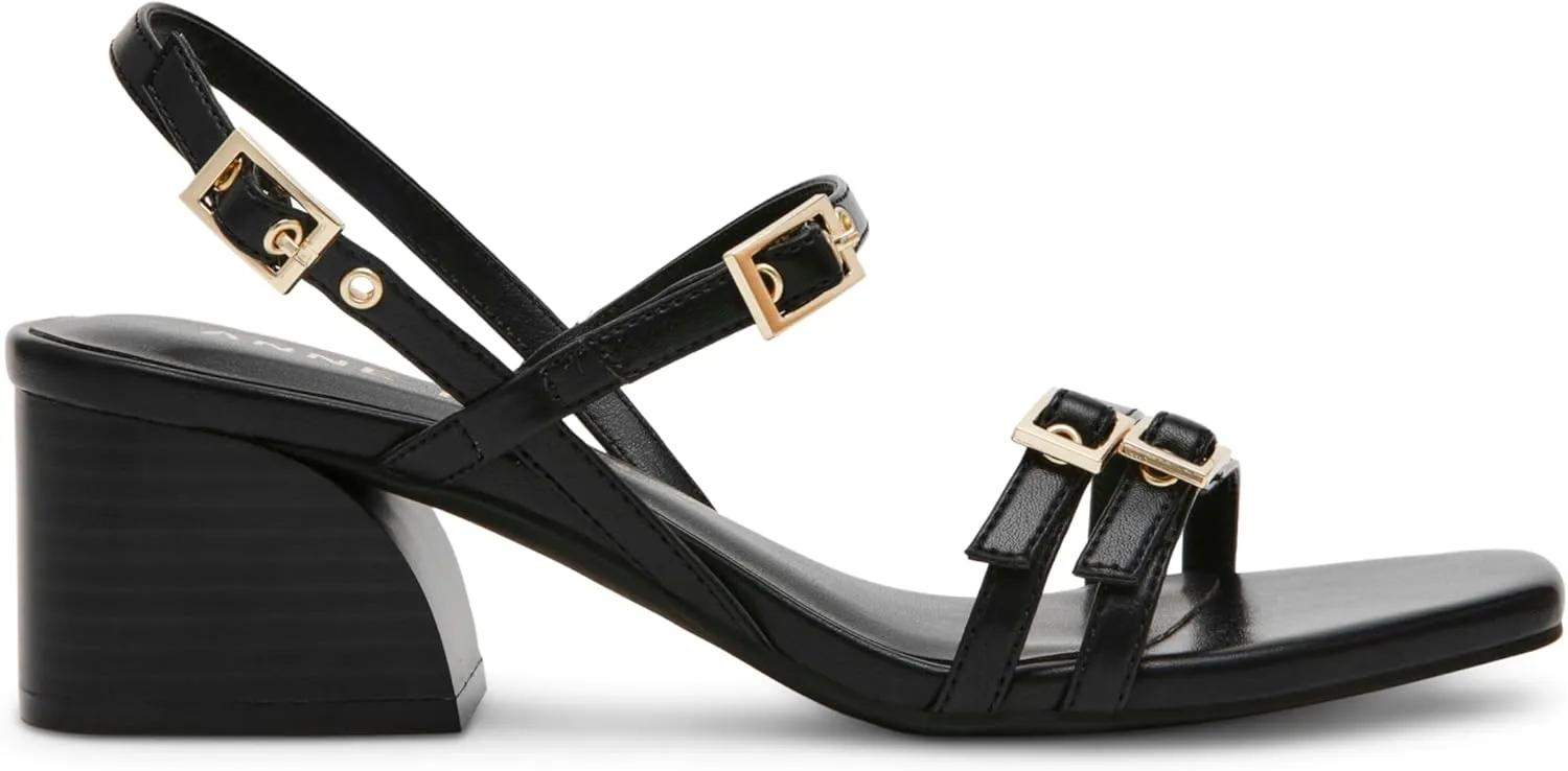 Anne Klein Women's Block Heel Sandal Mackenzie