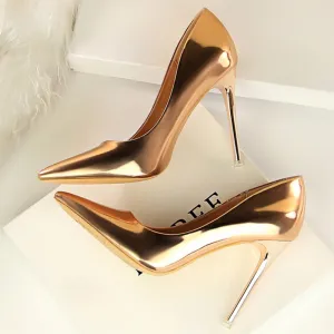 Attentive support 10.5cm Special promotions Pumps Women High Thin Heels