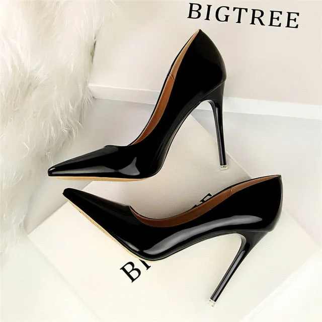 Attentive support 10.5cm Special promotions Pumps Women High Thin Heels