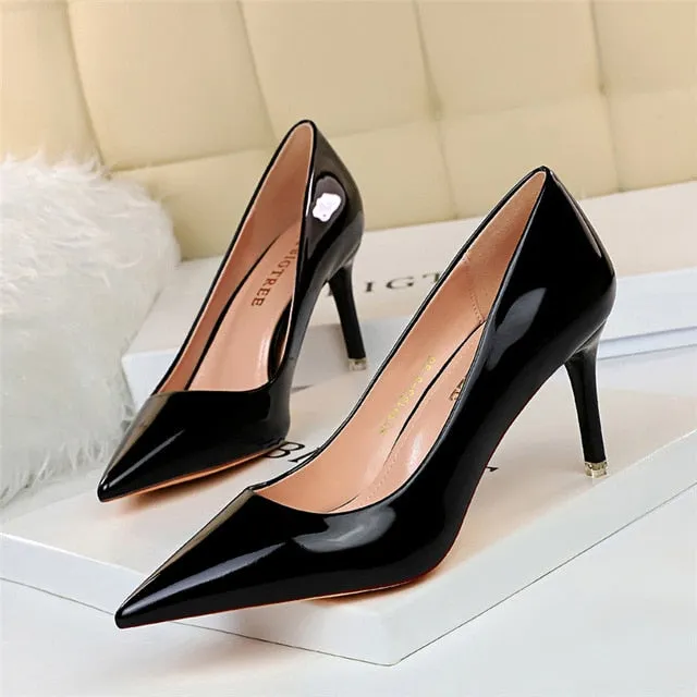 Attentive support 10.5cm Special promotions Pumps Women High Thin Heels