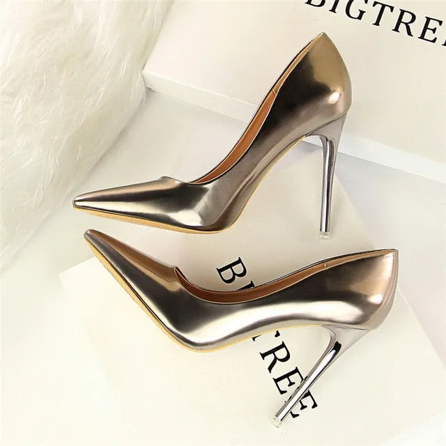 Attentive support 10.5cm Special promotions Pumps Women High Thin Heels
