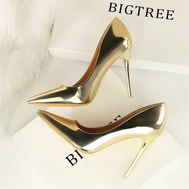 Attentive support 10.5cm Special promotions Pumps Women High Thin Heels