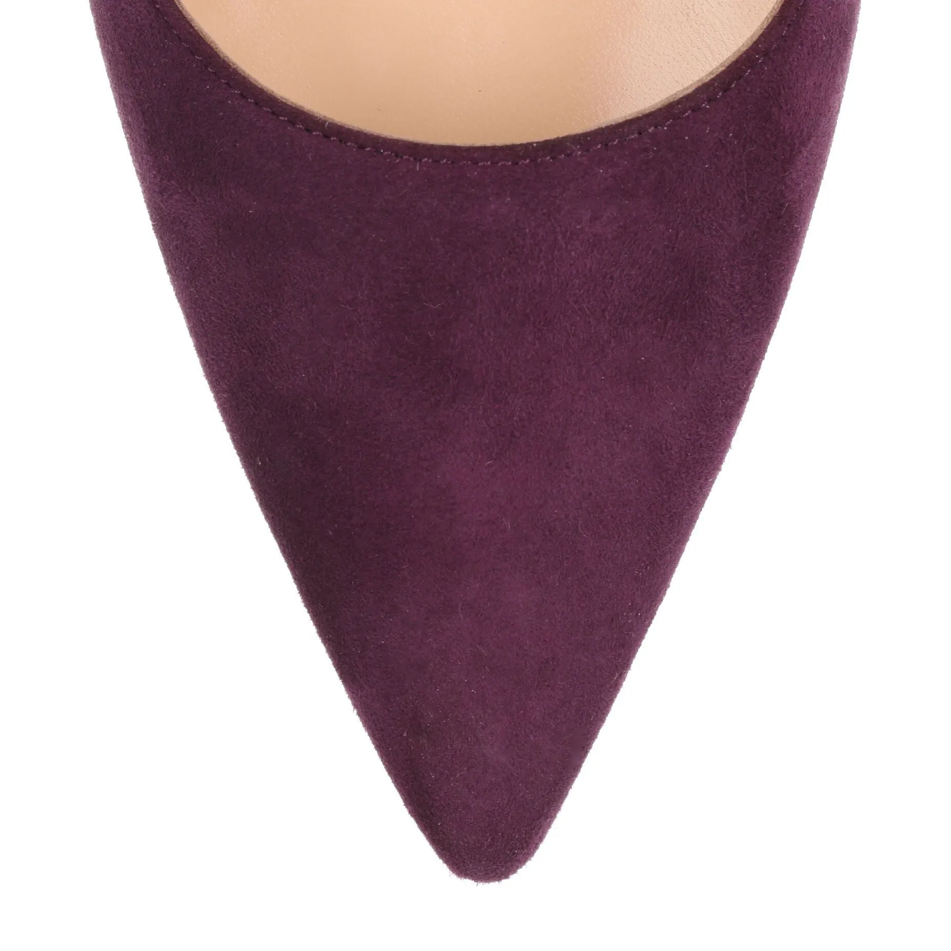 BB70 purple suede pump