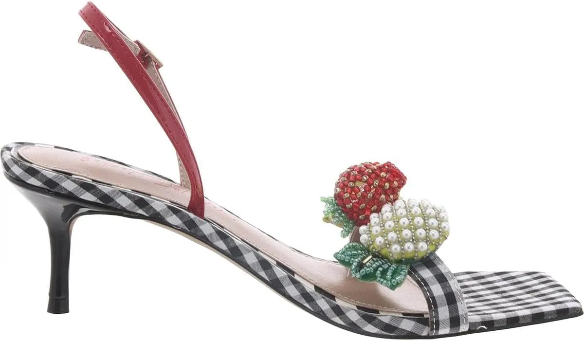 Betsey Johnson Women's Colson Heeled Sandal