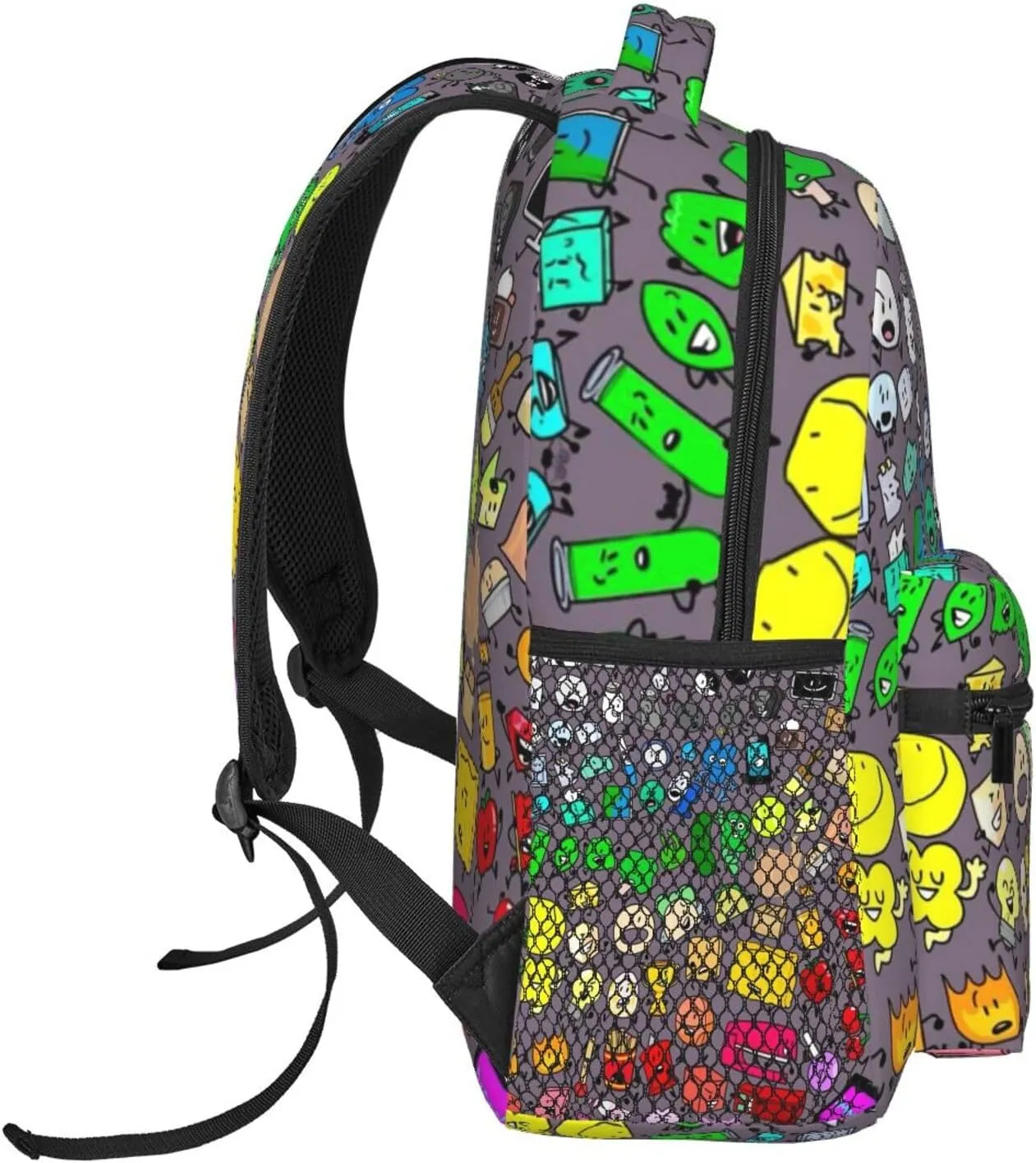 Bfdi-Battle for Dream Island Backpack Adults Bag Casual Backpack Hiking DaypackOne Size
