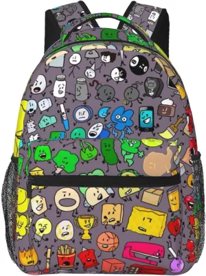 Bfdi-Battle for Dream Island Backpack Adults Bag Casual Backpack Hiking DaypackOne Size