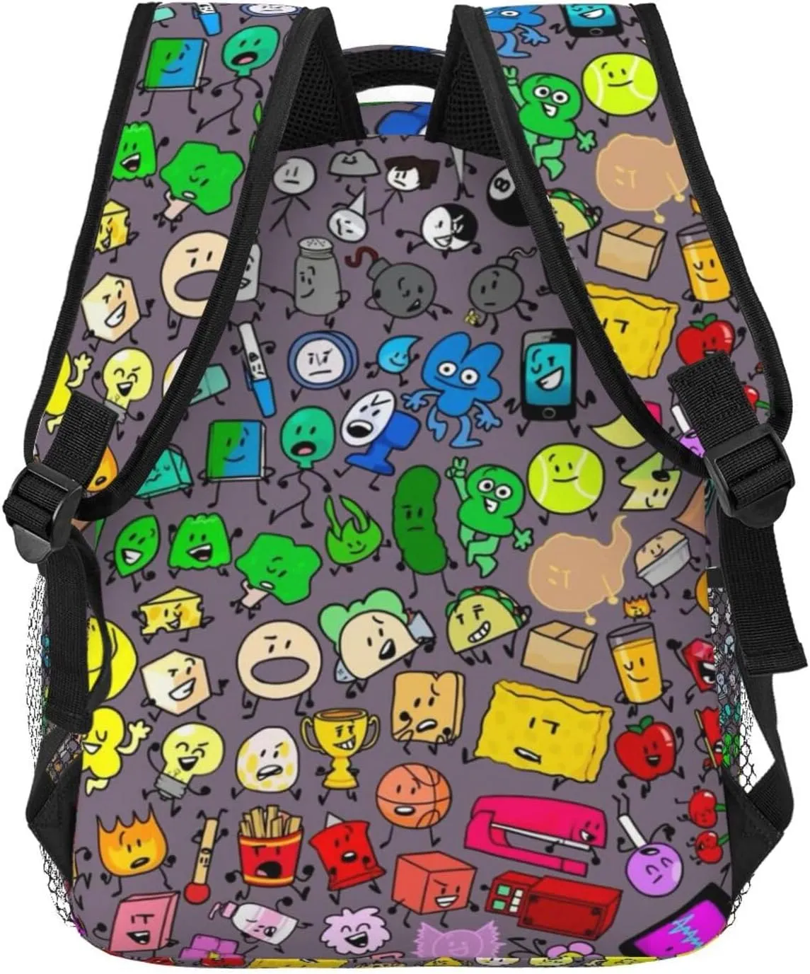 Bfdi-Battle for Dream Island Backpack Adults Bag Casual Backpack Hiking DaypackOne Size