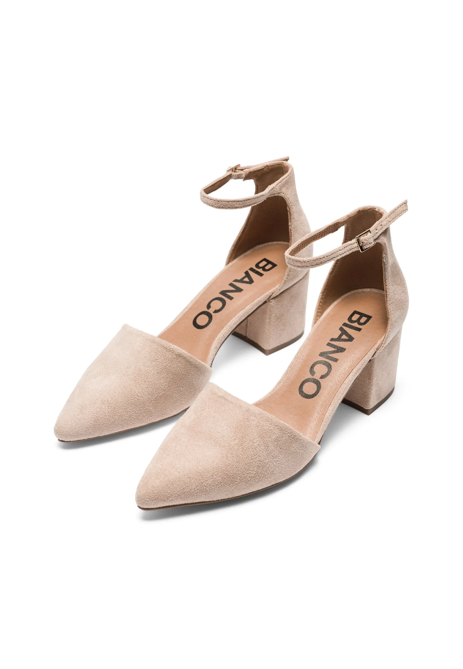 Biadevived Pump Micro Suede - Nougat