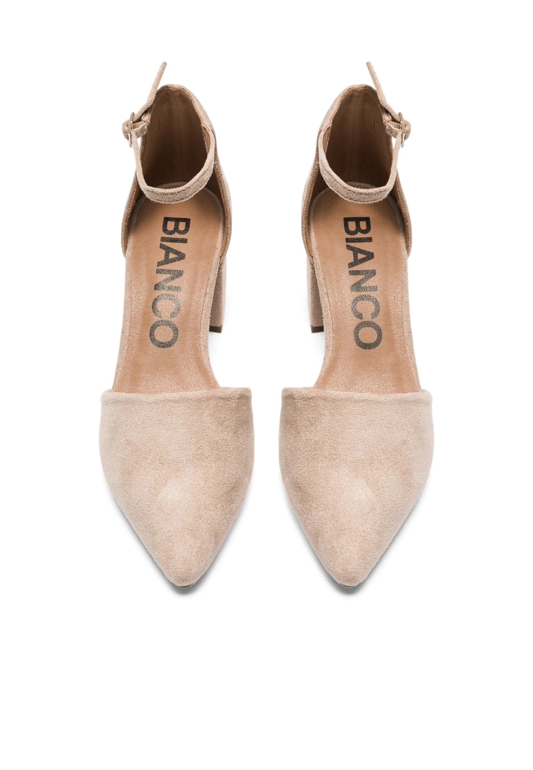 Biadevived Pump Micro Suede - Nougat