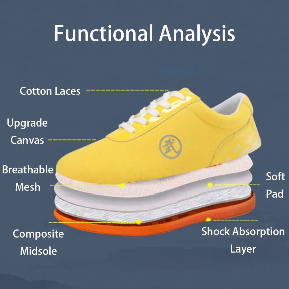 Boxing Karate Kung Fu Tai Chi Shoes,Slip-on Style, Casual,Suitable for Indoor/Outdoor use,