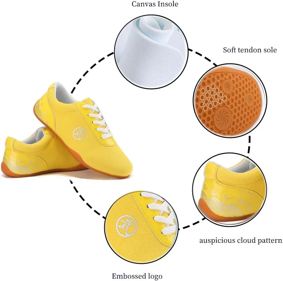 Boxing Karate Kung Fu Tai Chi Shoes,Slip-on Style, Casual,Suitable for Indoor/Outdoor use,