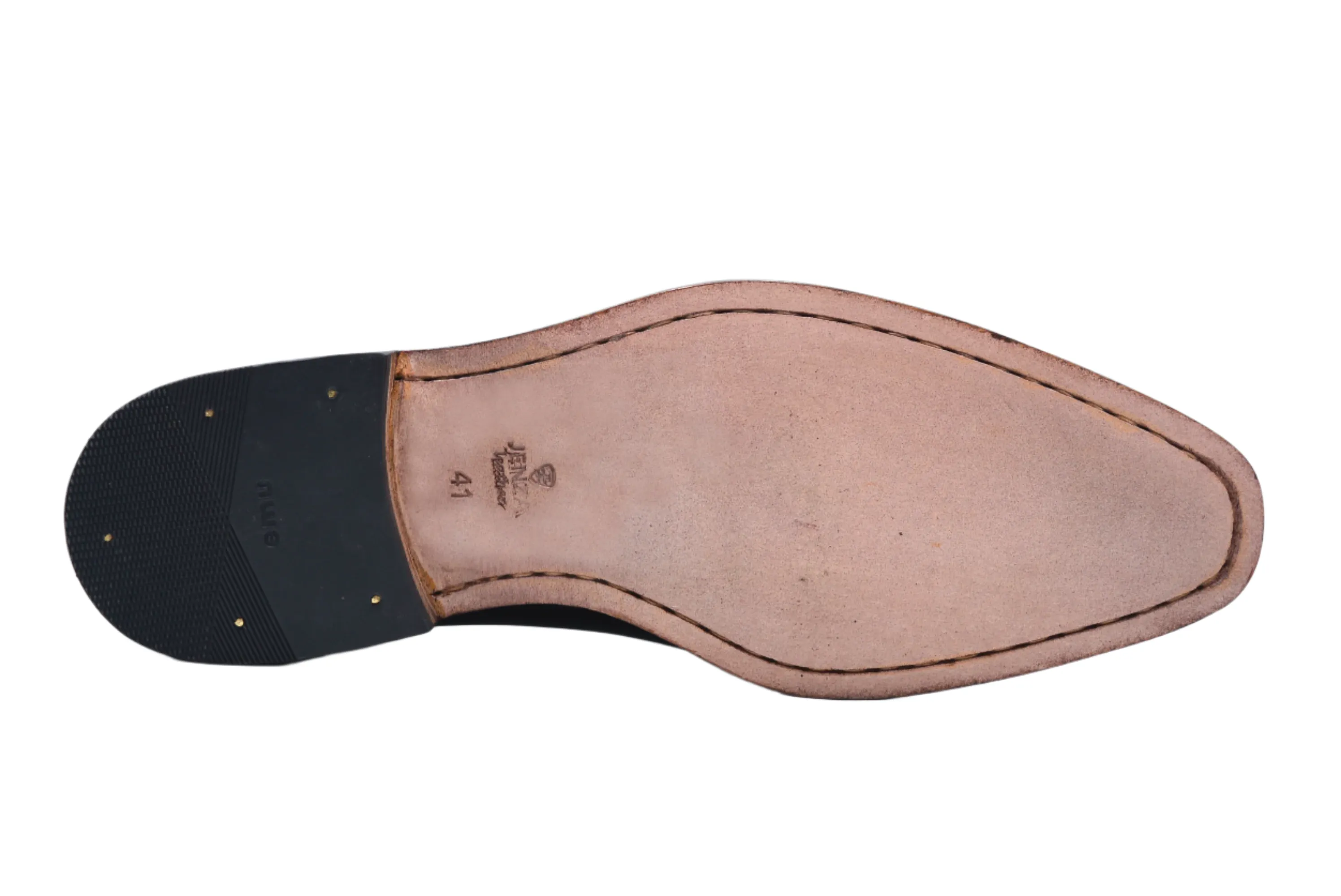 Burnished Brown Whole Cut Oxford Shoes