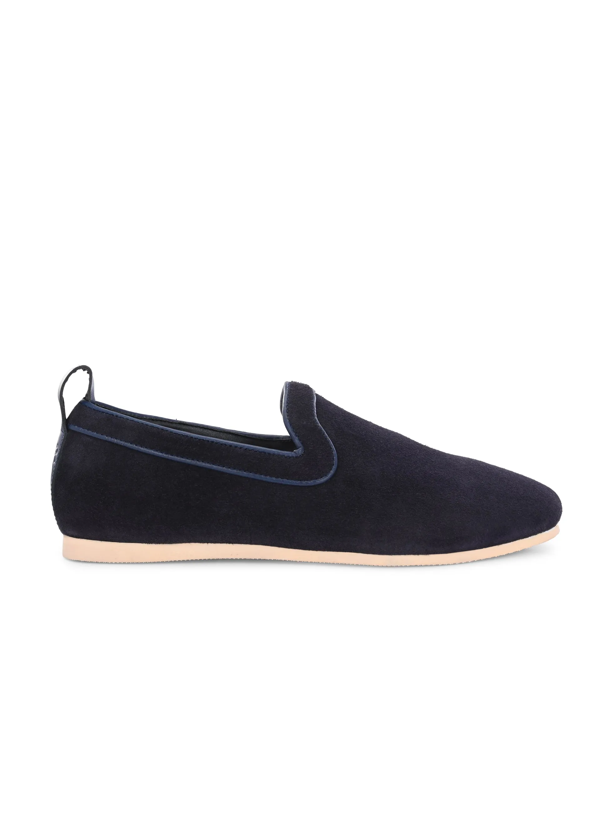 CARLO ROMANO SUEDE LEATHER LOAFER SHOES FOR MEN