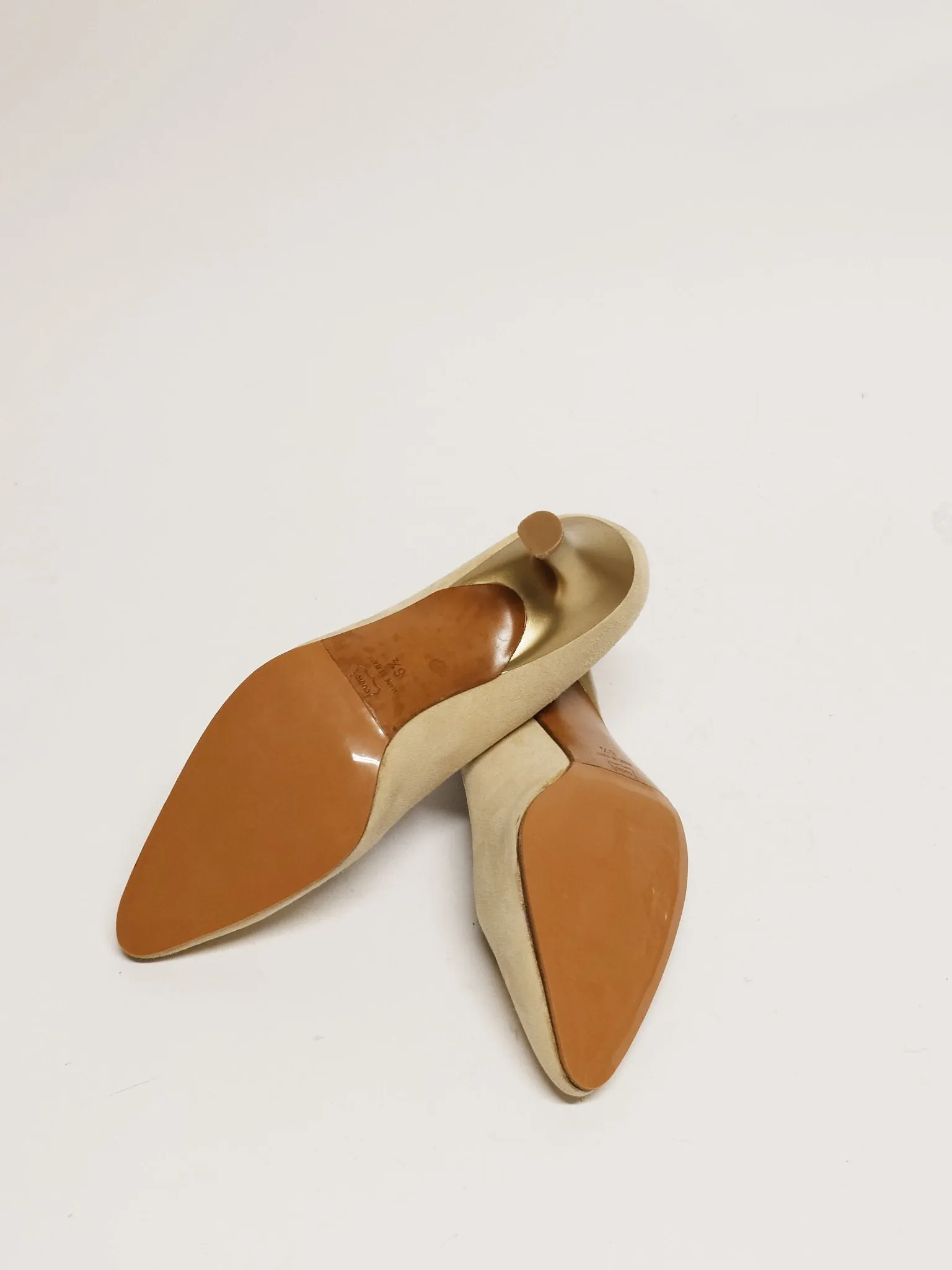 CASADEI Sand Suede Pump EU 38.5
