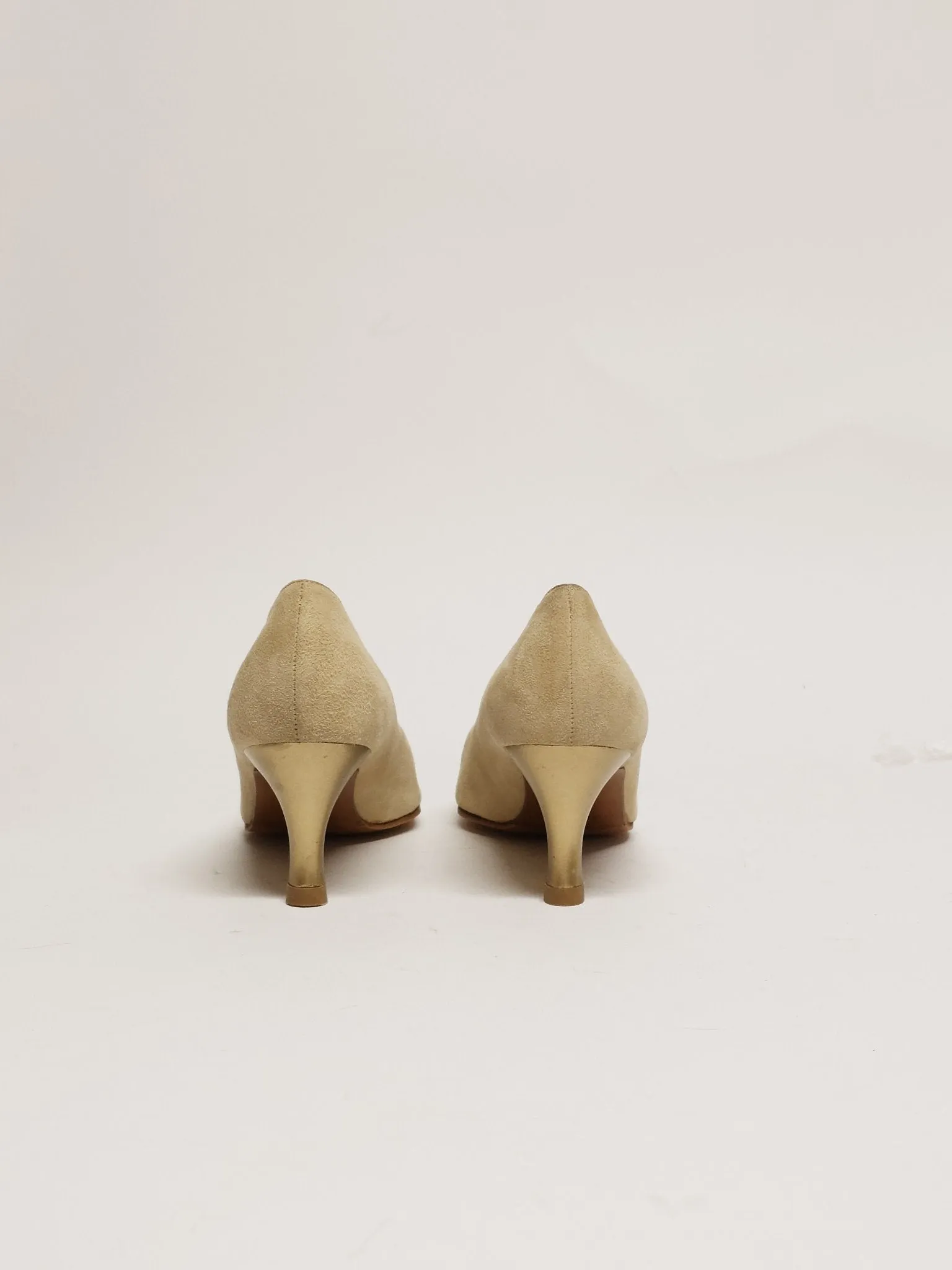 CASADEI Sand Suede Pump EU 38.5