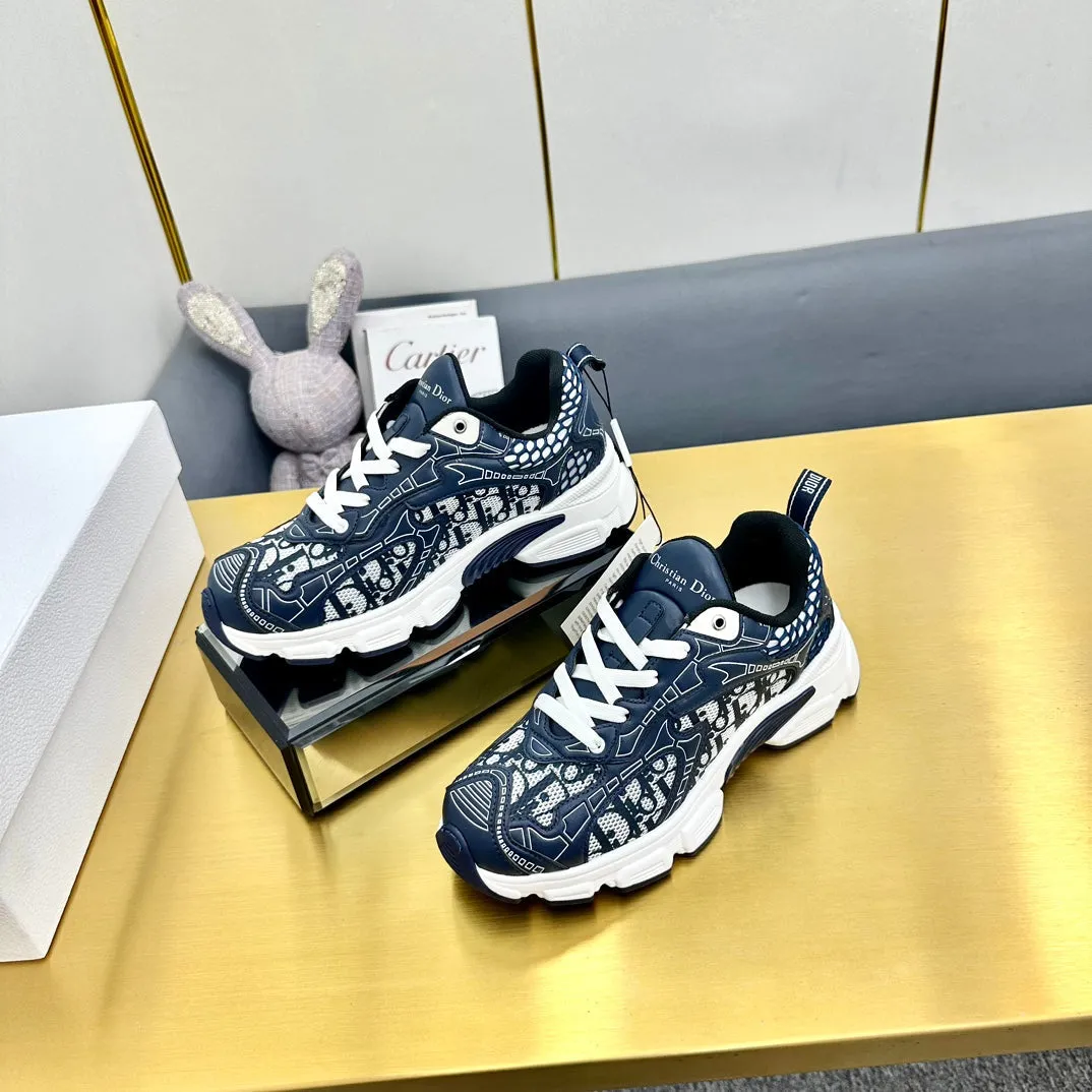 CD Chrono Sneaker 40mm In Navy Blue Mesh Fabric 994568