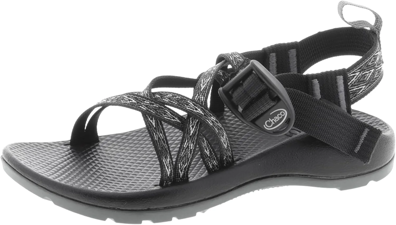Chaco ZX1 Ecotread Kids Sandal, Summit B/W, 5 US Unisex Big
