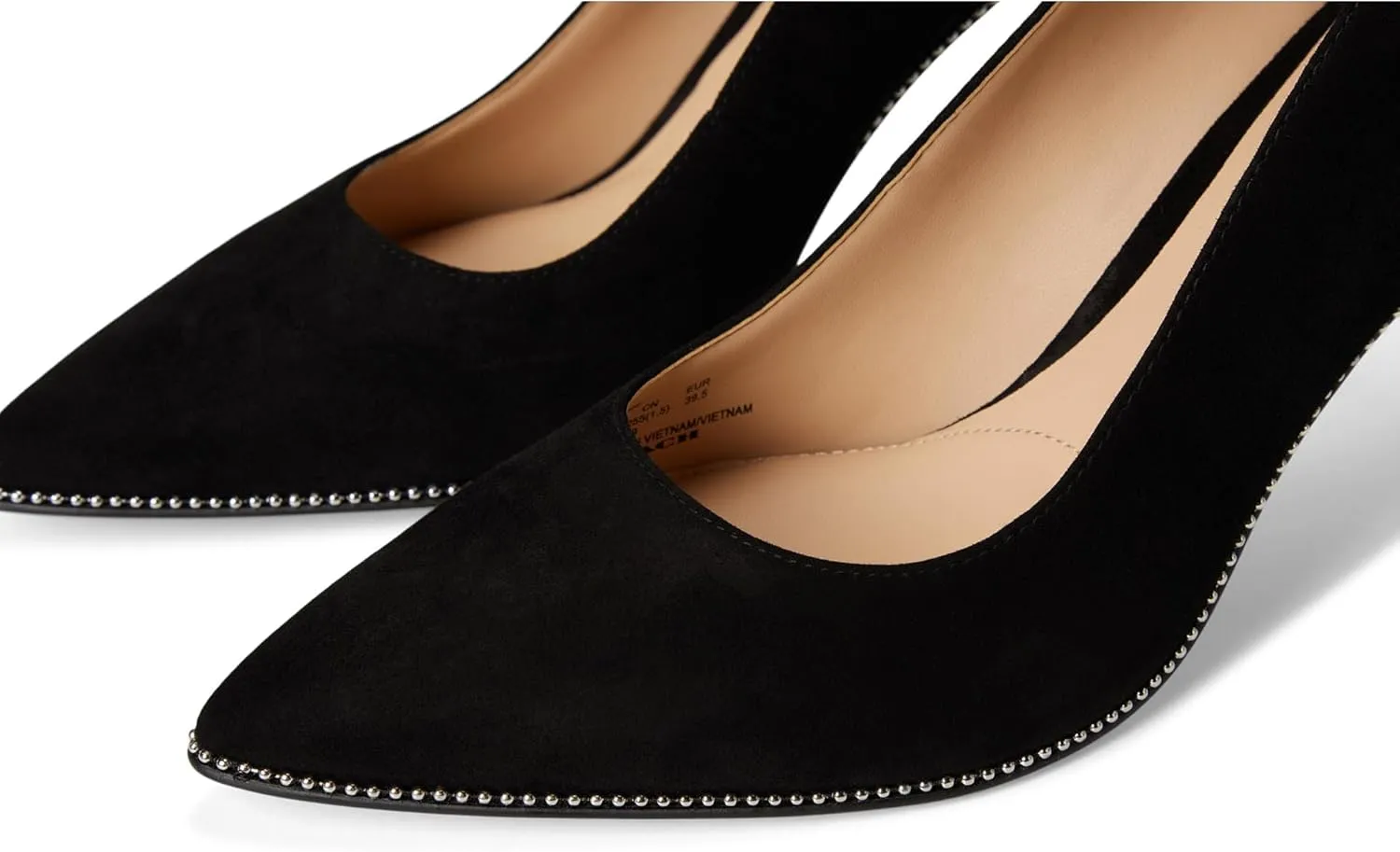 Coach Women's Samantha Pump, Suede Black, 9.5
