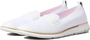 Cole Loafers Toe Service-focused 4.Zerogrand Knit/White Haan Iridescent Stitchlite White Versatile product line Rounded