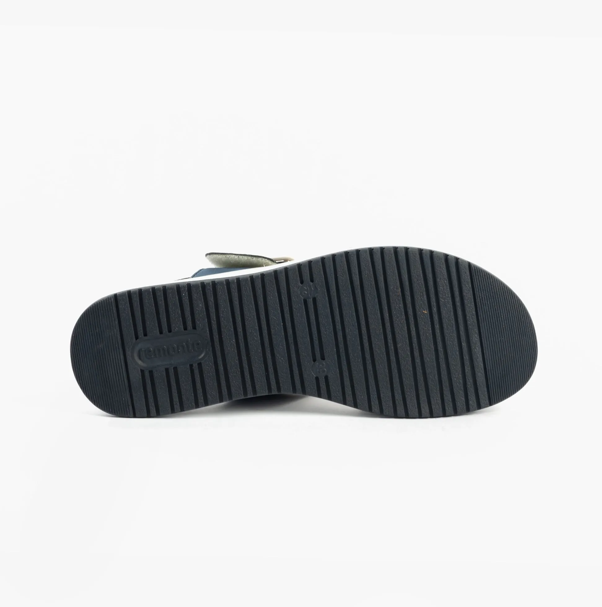 D1J53-14 Womens Sandals Blue Combination