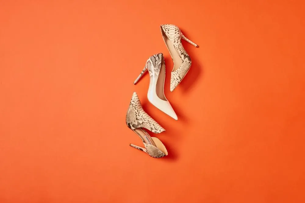 Daisie Heel TAN SNAKE