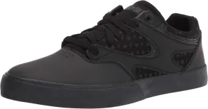 DC mens Kalis Vulc Ac/Dc Band Limited Edition Sneaker Skate Shoe, Black/Black/Grey, 10.5 US