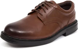 Deer Stags Men's Times Plain Toe Oxford,Brown2,13 M