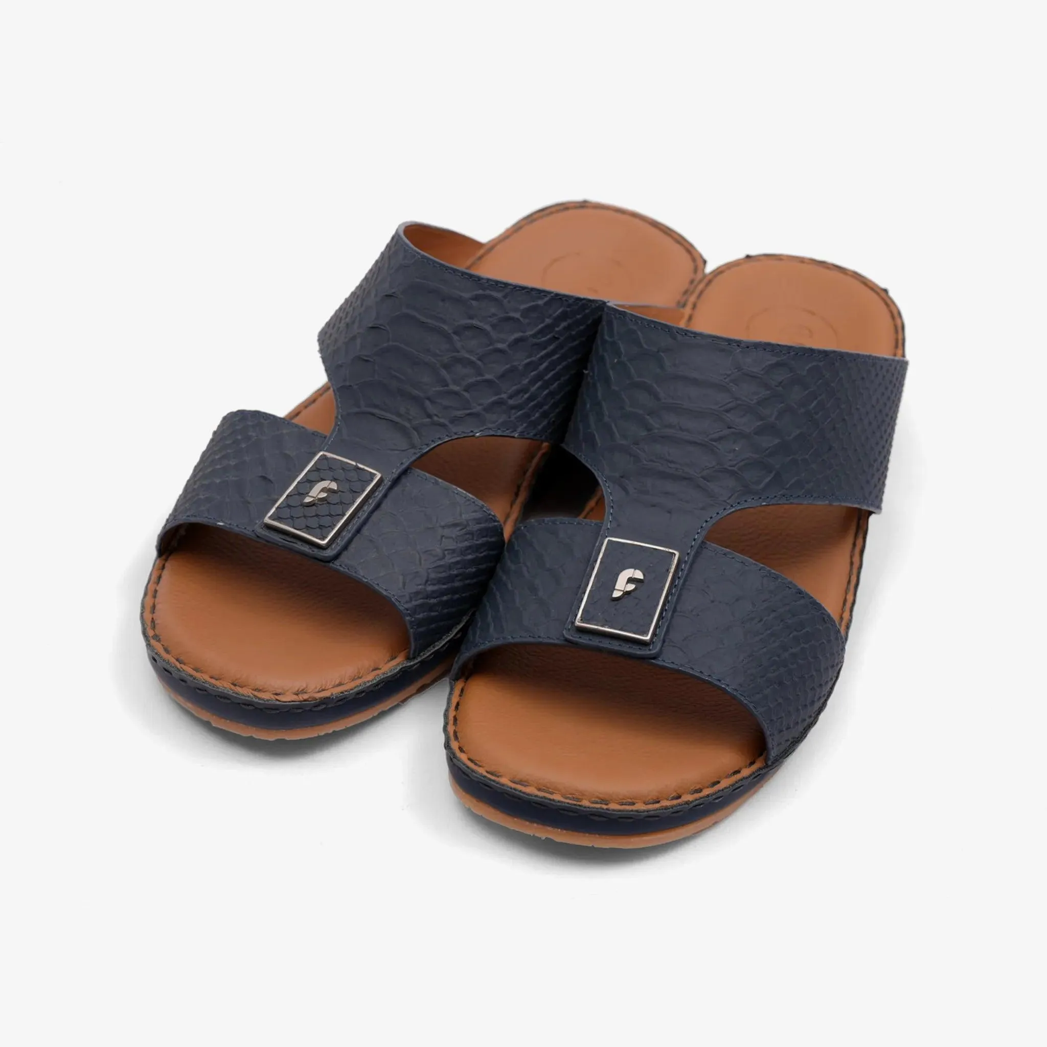 DESIGNER PITONE VENEZIANO ARABIC SANDALS NAVY
