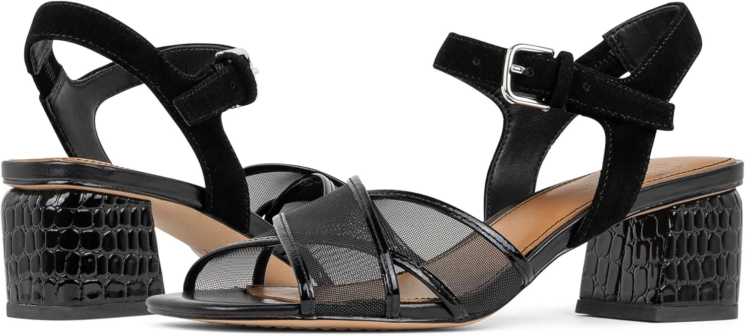 Donald J Pliner Women's Joel Nylon Mesh Heeled Sandal