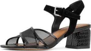 Donald J Pliner Women's Joel Nylon Mesh Heeled Sandal