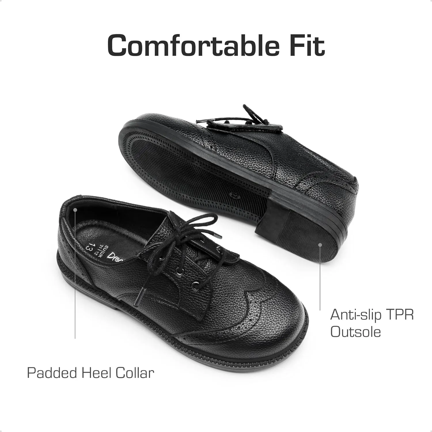 DREAM PAIRS Boys Girls Dress Shoes Kids School Uniform Formal Casual Oxfords for Toddler Little Kid