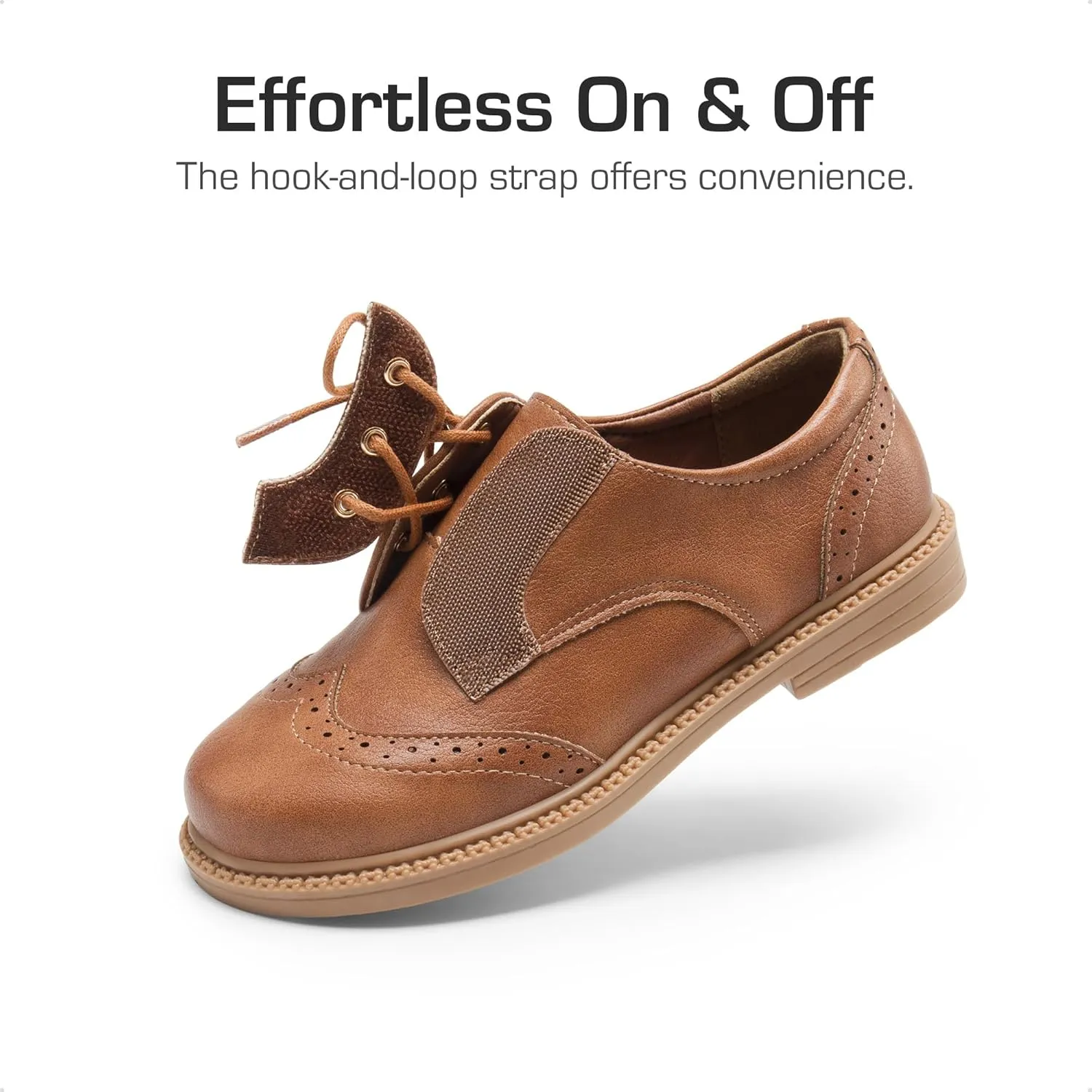 DREAM PAIRS Boys Girls Dress Shoes Kids School Uniform Formal Casual Oxfords for Toddler Little Kid