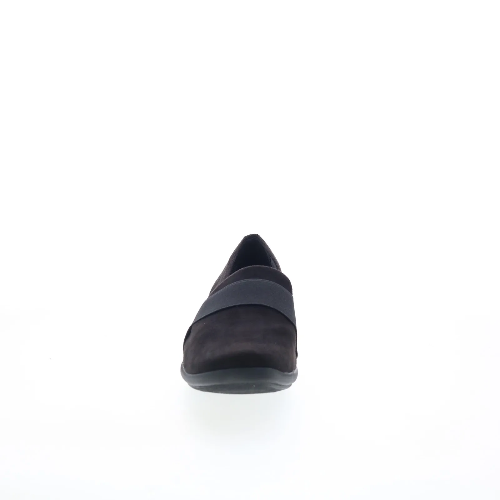 Easy Spirit Audrey 2 SEAUDREY2 Womens Black Wide Canvas Loafer Flats Shoes