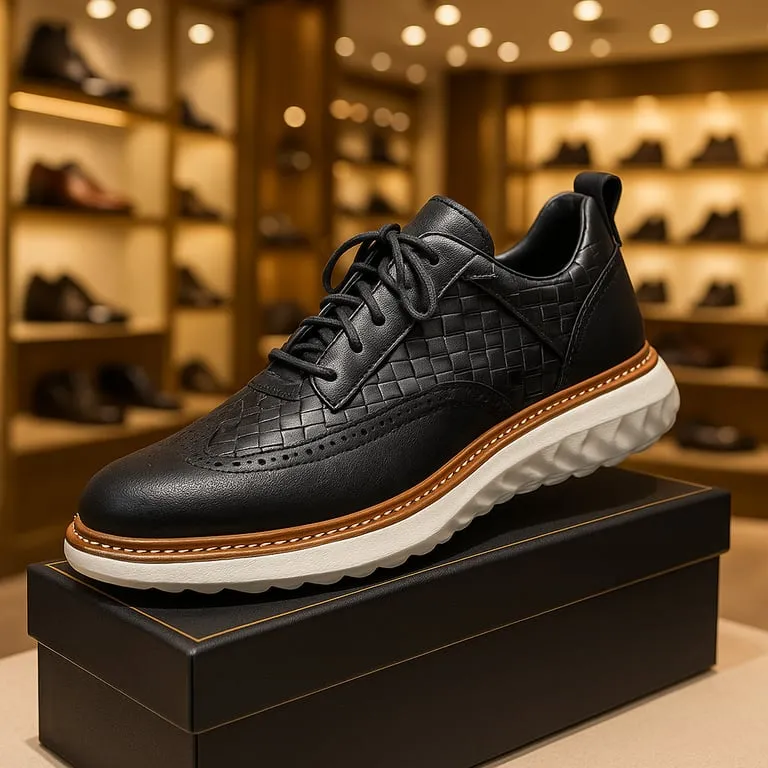 Echo Oxford Ridge Men's Leather Sneakers