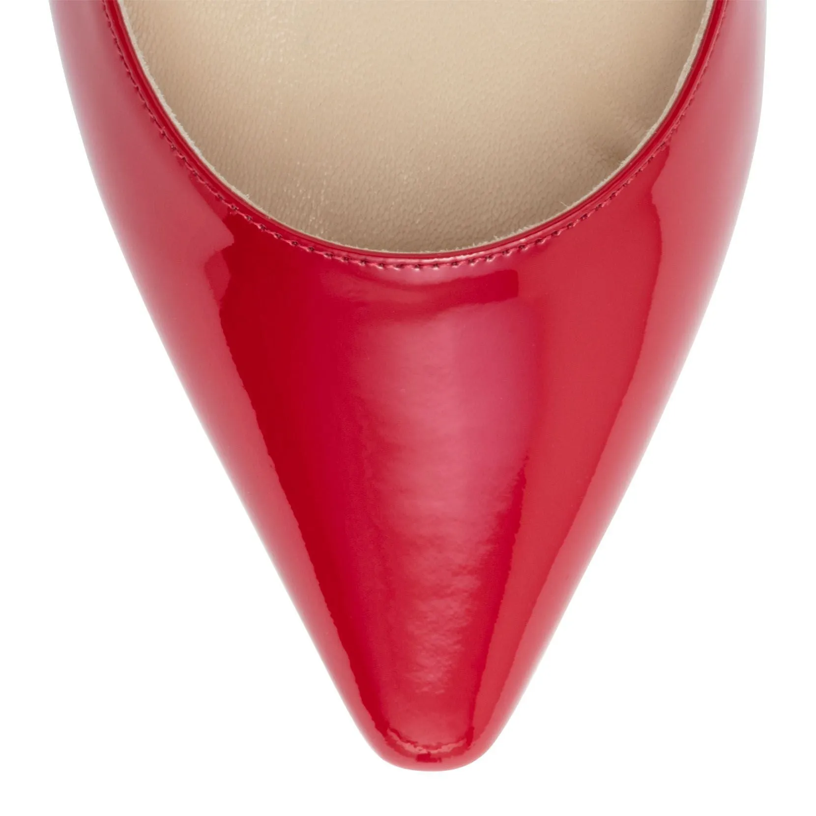 Erin 60 Red Patent Slingback Pumps
