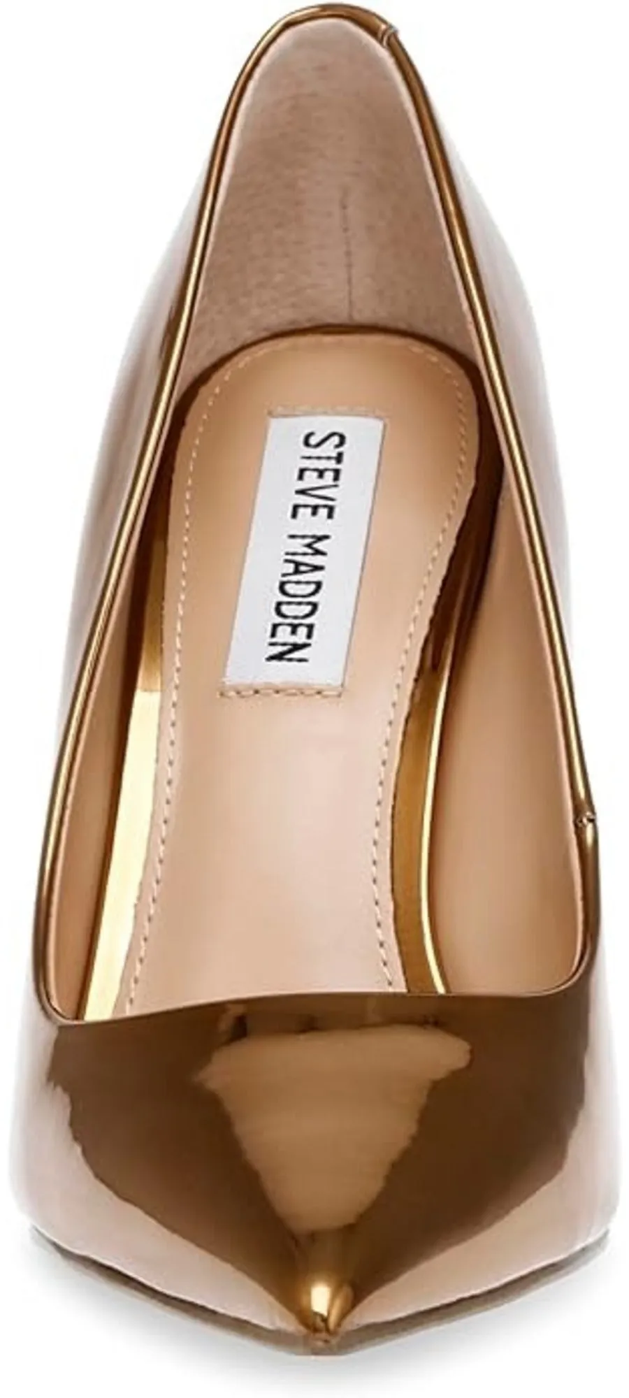 Expert advice Pumps Stiletto Steve Metallic Exclusive access Fashion Toe Pointed Vala Heeled Bronze High Madden