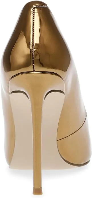 Expert advice Pumps Stiletto Steve Metallic Exclusive access Fashion Toe Pointed Vala Heeled Bronze High Madden