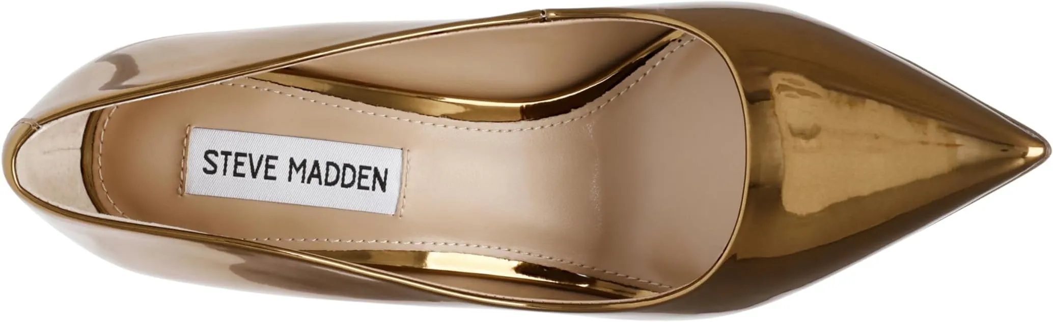 Expert advice Pumps Stiletto Steve Metallic Exclusive access Fashion Toe Pointed Vala Heeled Bronze High Madden