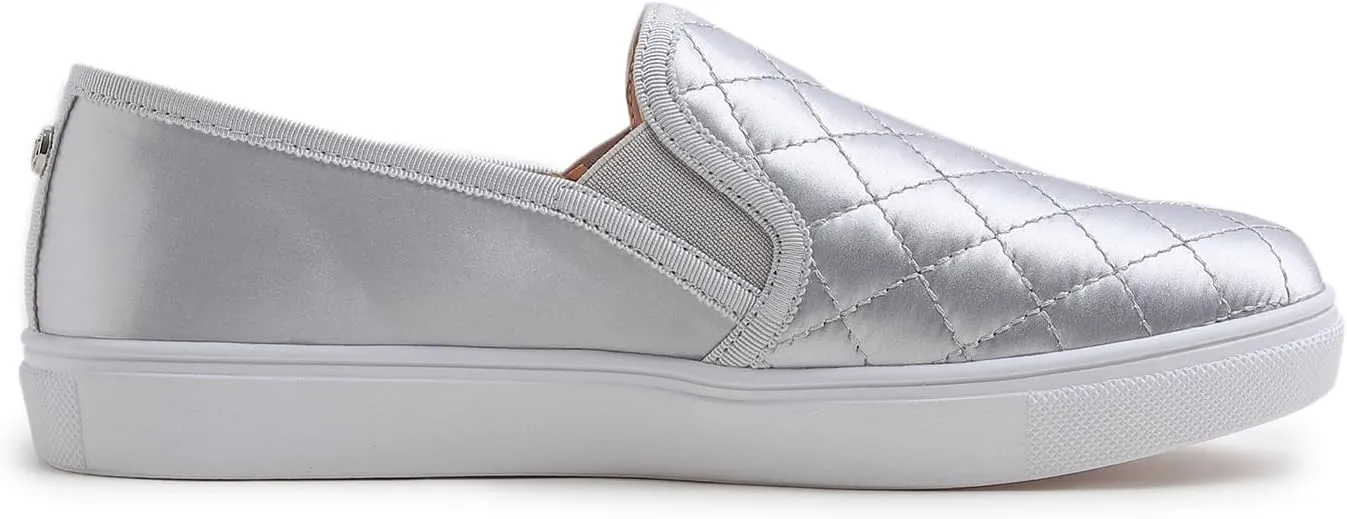 FEVERSOLE Women's Casual Slip On Sneaker Comfort Quilted Loafer Flats