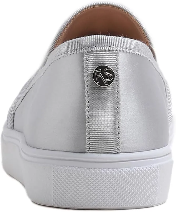 FEVERSOLE Women's Casual Slip On Sneaker Comfort Quilted Loafer Flats