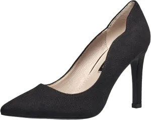 French Connection Scallop Women's Pumps - Pointed Toe Heels for Women with Cushioned Sole