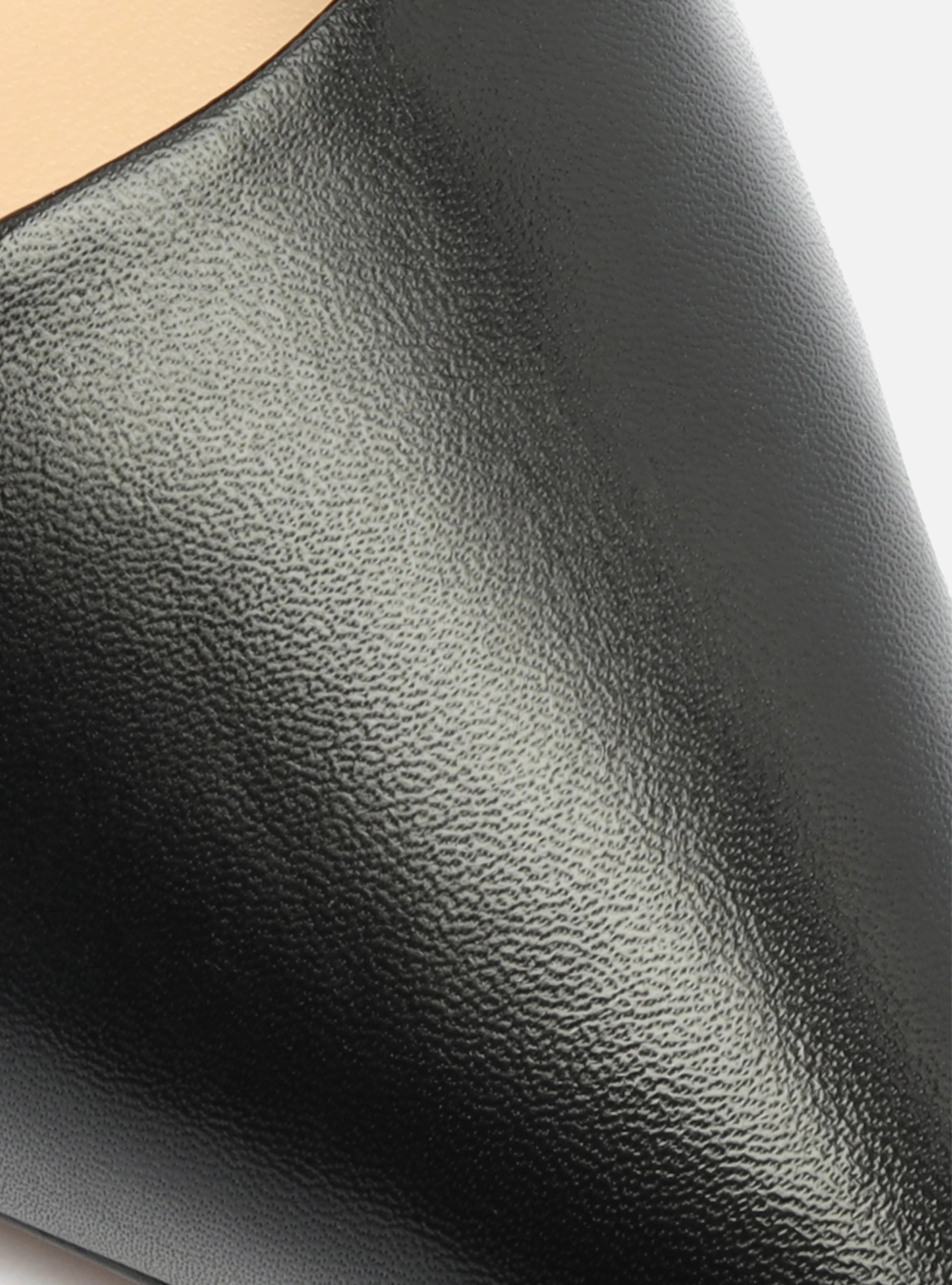 Gabriella High Stiletto Pump | Black Leather