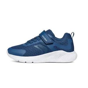 Geox  Dark Blue Mesh Velcro Sneaker J45GBA
