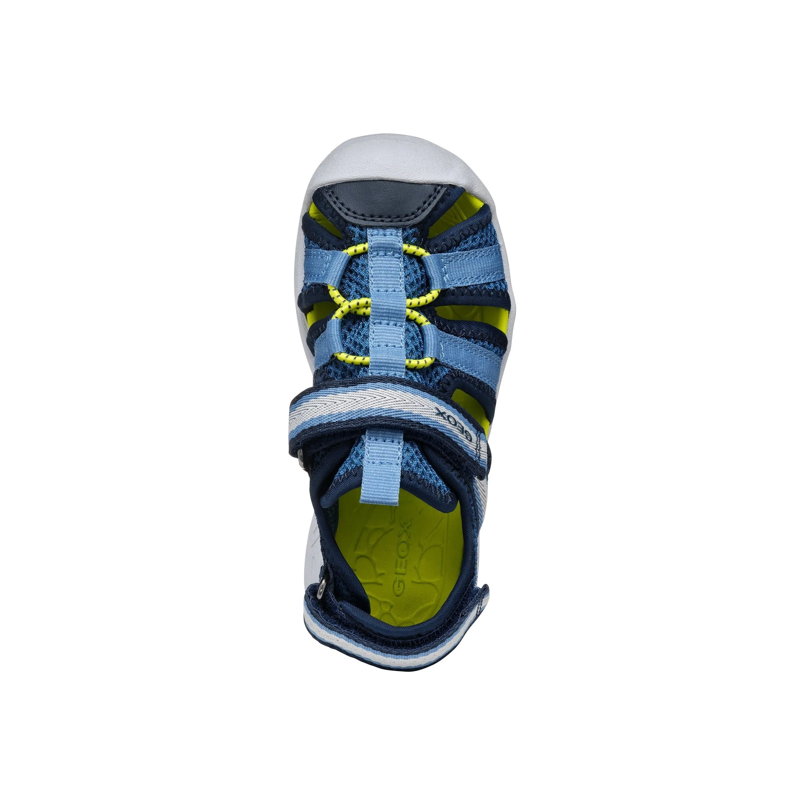 GEOX Vaniett - Kids Closed Toe Sandal in Navy/Blue