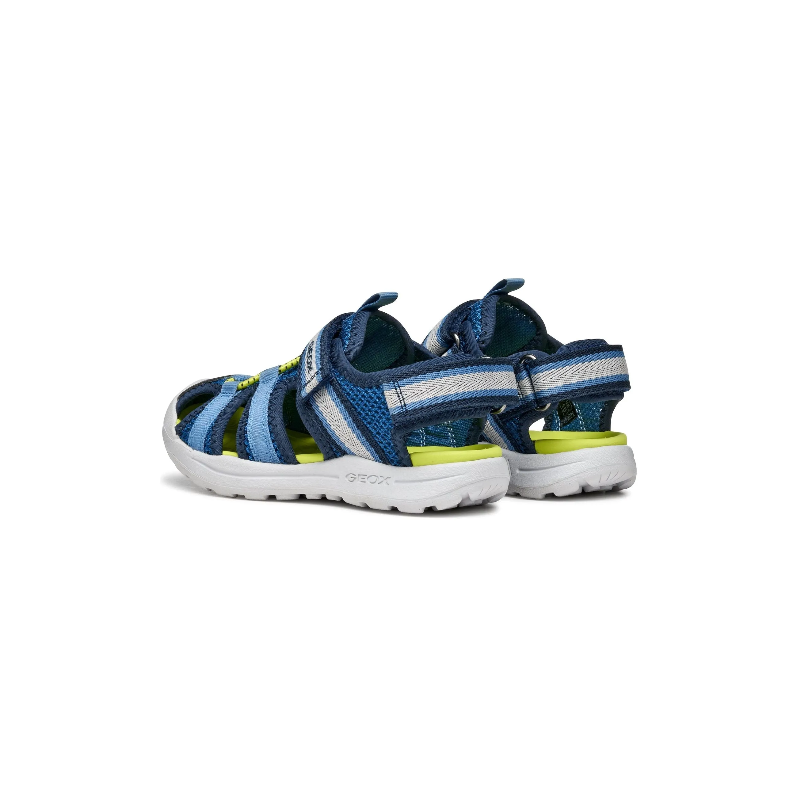 GEOX Vaniett - Kids Closed Toe Sandal in Navy/Blue
